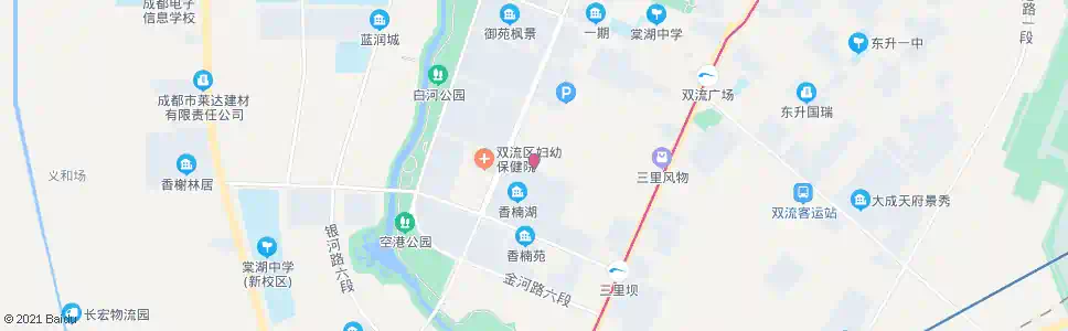 成都双桂路西_公交站地图_成都公交_妙搜公交查询2024