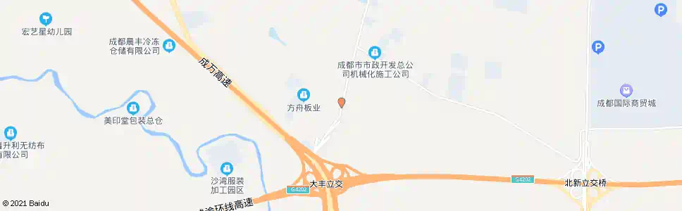 成都建园路_公交站地图_成都公交_妙搜公交查询2024