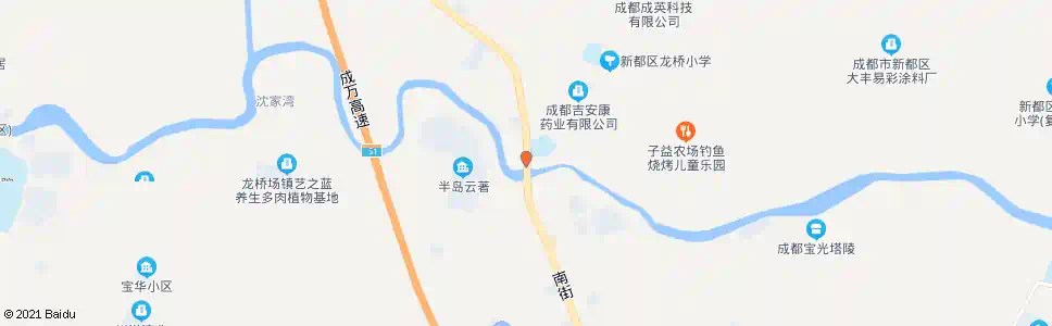 成都龙桥服装城_公交站地图_成都公交_妙搜公交查询2024