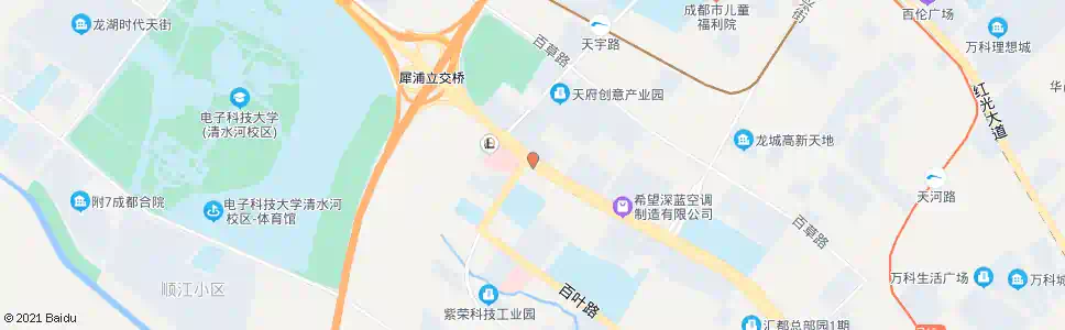 成都西芯大道新文路口_公交站地图_成都公交_妙搜公交查询2024