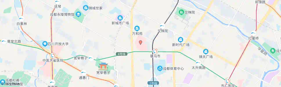 成都三医院附属卫校_公交站地图_成都公交_妙搜公交查询2024