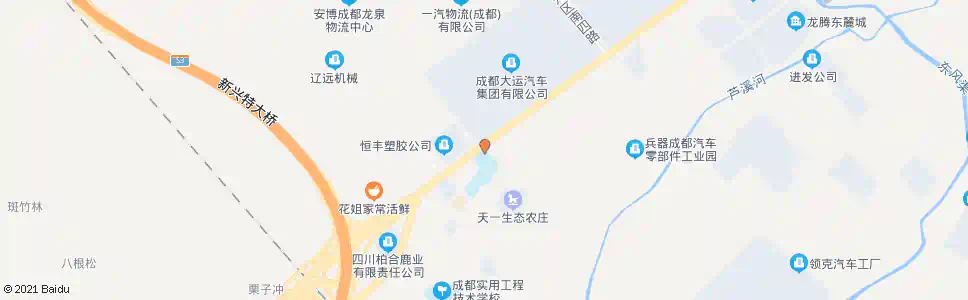 成都柏合学校_公交站地图_成都公交_妙搜公交查询2024