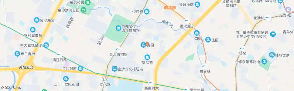 成都双清中路_公交站地图_成都公交_妙搜公交查询2024