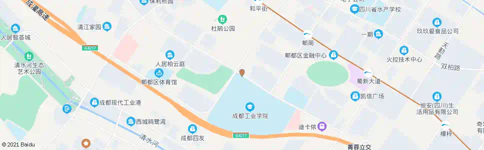 成都中信大道蜀信路口_公交站地图_成都公交_妙搜公交查询2024