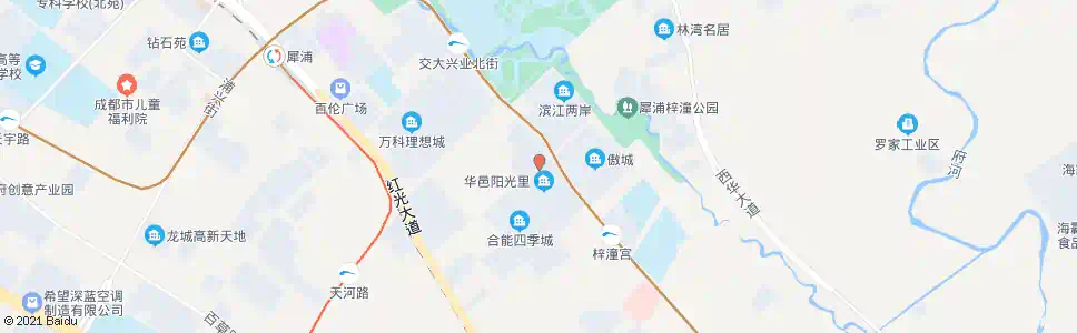 成都校园路口_公交站地图_成都公交_妙搜公交查询2024