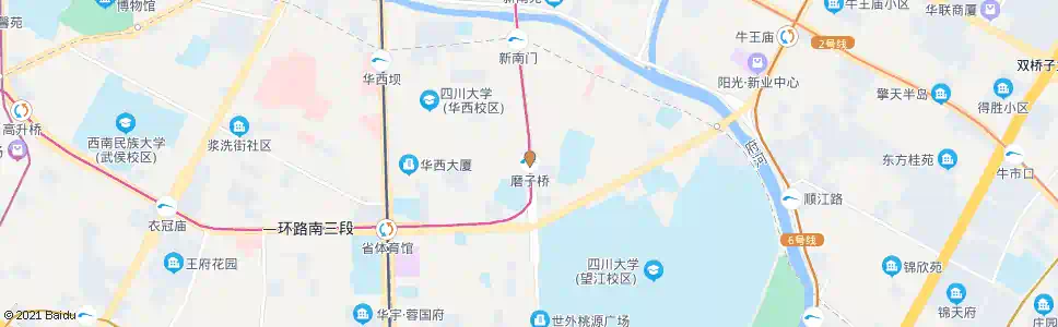 成都磨子桥站_公交站地图_成都公交_妙搜公交查询2024