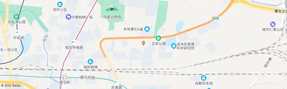 成都致强环街北_公交站地图_成都公交_妙搜公交查询2024