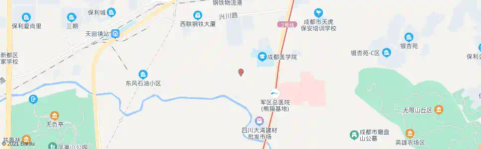 成都土门新村_公交站地图_成都公交_妙搜公交查询2024