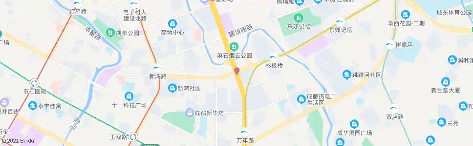 成都麻石桥_公交站地图_成都公交_妙搜公交查询2024