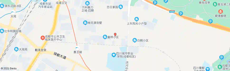 成都半边街东_公交站地图_成都公交_妙搜公交查询2024