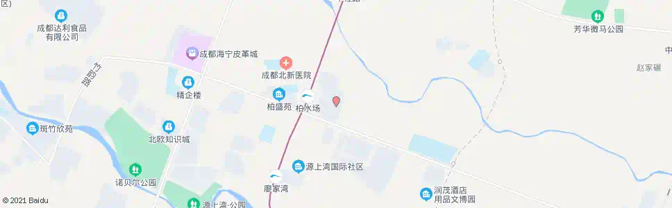 成都柏水小区_公交站地图_成都公交_妙搜公交查询2024