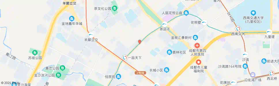 成都一品天下大街中_公交站地图_成都公交_妙搜公交查询2024