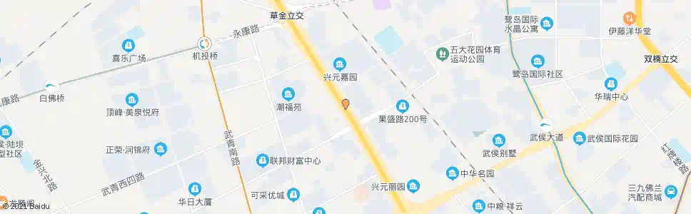 成都西三环路二段中外侧_公交站地图_成都公交_妙搜公交查询2024