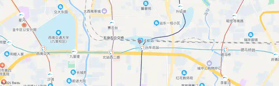 成都高宁1站_公交站地图_成都公交_妙搜公交查询2024