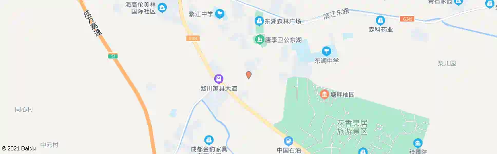 成都成彭路白鹤街口_公交站地图_成都公交_妙搜公交查询2024