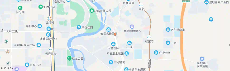 成都新下街_公交站地图_成都公交_妙搜公交查询2024