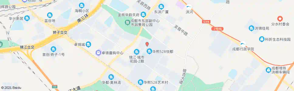 成都锦江城市花园_公交站地图_成都公交_妙搜公交查询2024