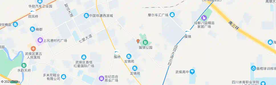 成都福锦路二段北_公交站地图_成都公交_妙搜公交查询2024