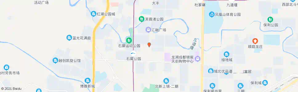 成都北延风景_公交站地图_成都公交_妙搜公交查询2024