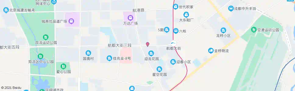 成都迎龙小区北门_公交站地图_成都公交_妙搜公交查询2024