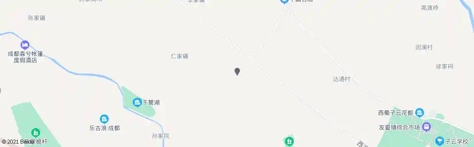 成都子云村十一组_公交站地图_成都公交_妙搜公交查询2024