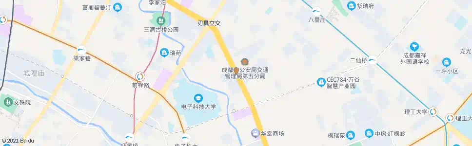 成都桃蹊路口_公交站地图_成都公交_妙搜公交查询2024