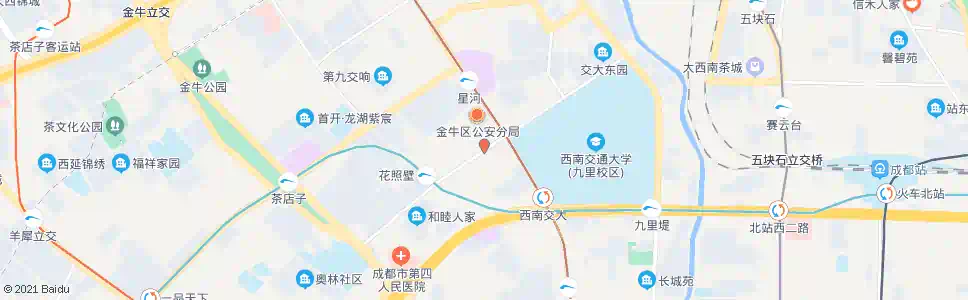 成都银河路_公交站地图_成都公交_妙搜公交查询2024