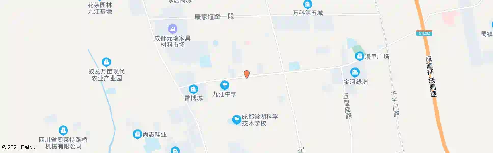 成都九江镇政府_公交站地图_成都公交_妙搜公交查询2024