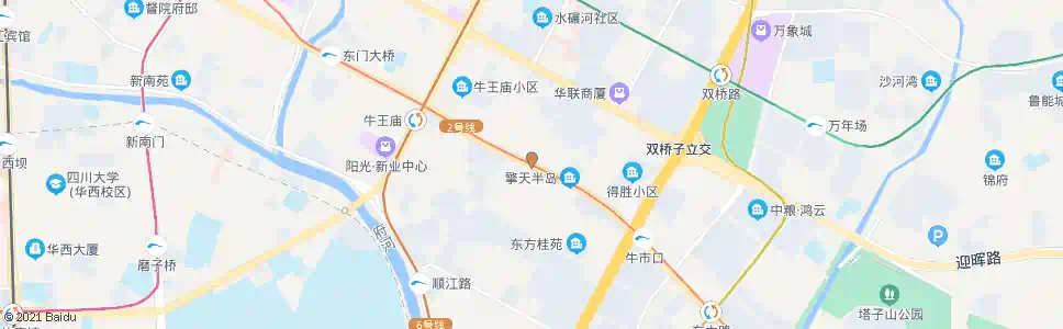 成都陈家巷_公交站地图_成都公交_妙搜公交查询2024