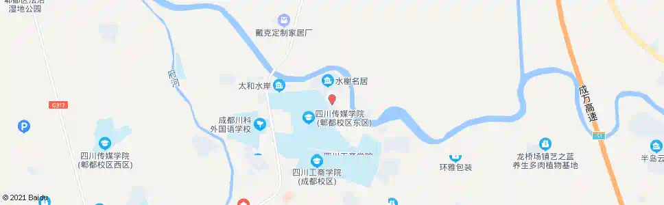 成都上上院小区_公交站地图_成都公交_妙搜公交查询2024