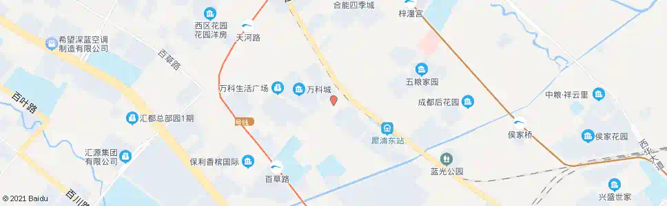 成都和心路_公交站地图_成都公交_妙搜公交查询2024