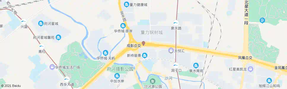 成都三环成彭立交东内侧_公交站地图_成都公交_妙搜公交查询2024