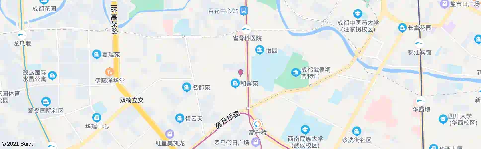 成都菊乐路东_公交站地图_成都公交_妙搜公交查询2024