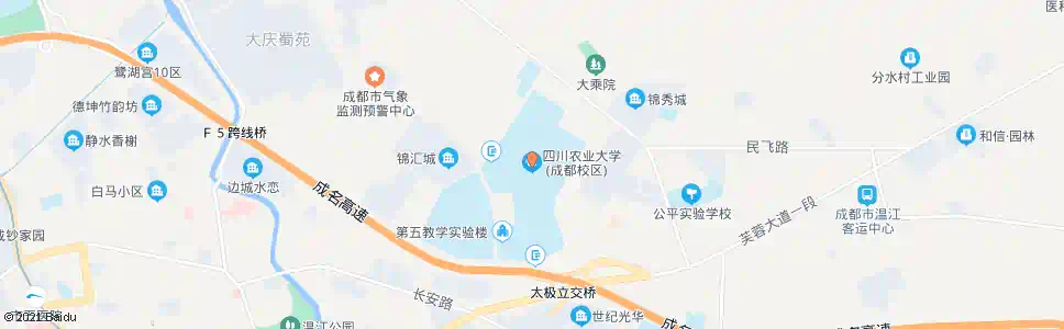 成都四川农业大学_公交站地图_成都公交_妙搜公交查询2024