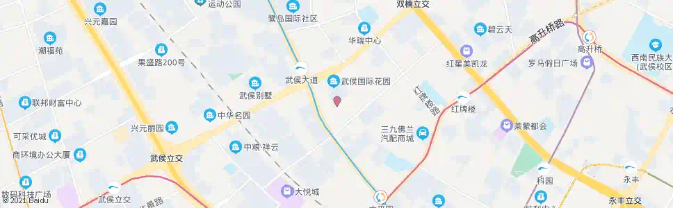 成都盛世小区_公交站地图_成都公交_妙搜公交查询2024