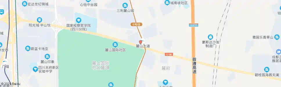 成都万安街道办_公交站地图_成都公交_妙搜公交查询2024