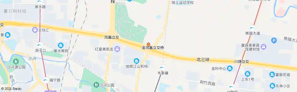 成都三环拥军路口外侧_公交站地图_成都公交_妙搜公交查询2024