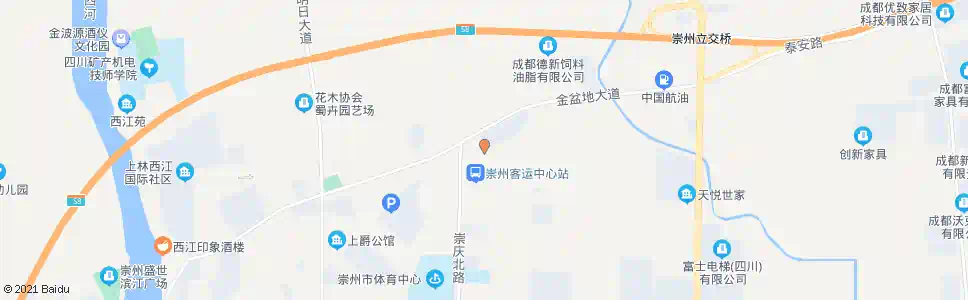 成都永安路东_公交站地图_成都公交_妙搜公交查询2024