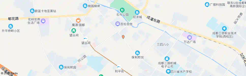 成都东大街_公交站地图_成都公交_妙搜公交查询2024