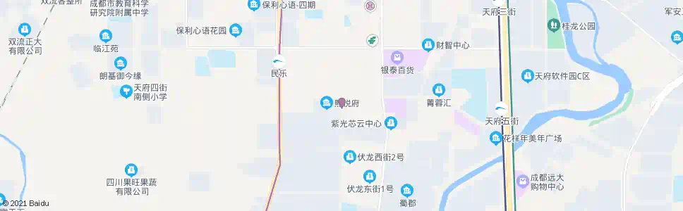 成都丽景路北_公交站地图_成都公交_妙搜公交查询2024