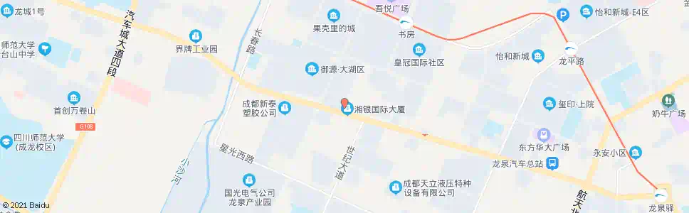 成都玉龙街_公交站地图_成都公交_妙搜公交查询2024