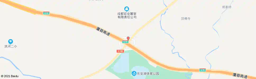 成都车城大道双龙路口北_公交站地图_成都公交_妙搜公交查询2024