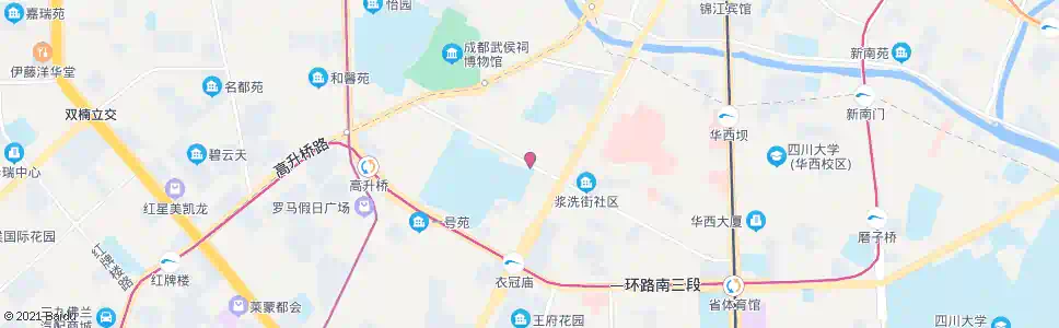 成都洗面桥横街东_公交站地图_成都公交_妙搜公交查询2024