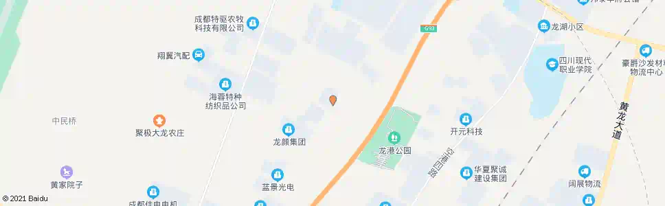 成都华通园_公交站地图_成都公交_妙搜公交查询2024