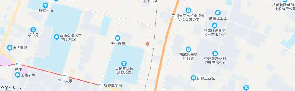 成都绕城大道东二段_公交站地图_成都公交_妙搜公交查询2024