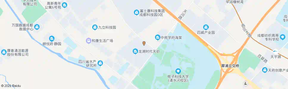 成都天骄路北_公交站地图_成都公交_妙搜公交查询2024