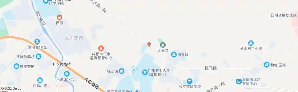 成都天乡路一段中_公交站地图_成都公交_妙搜公交查询2024