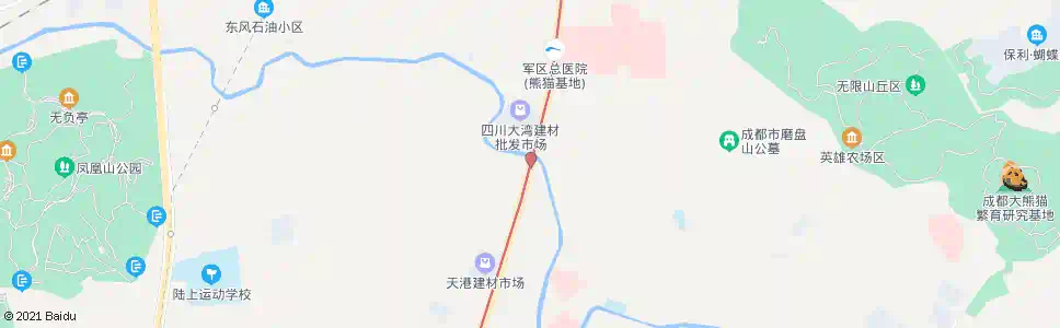 成都大湾八队_公交站地图_成都公交_妙搜公交查询2024