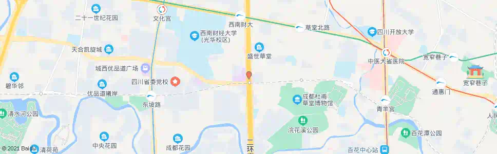 成都光华村街口_公交站地图_成都公交_妙搜公交查询2024