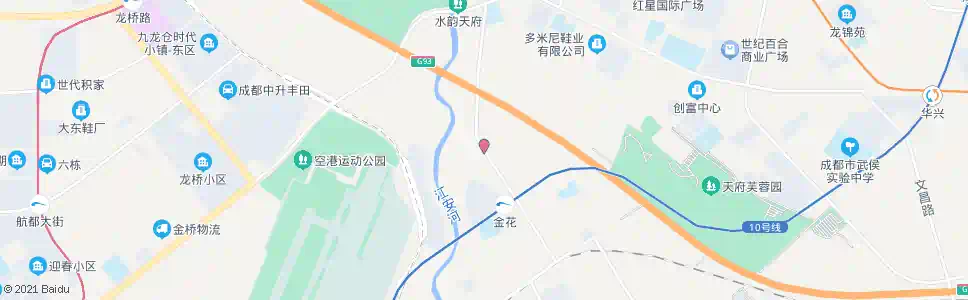 成都金航路_公交站地图_成都公交_妙搜公交查询2024